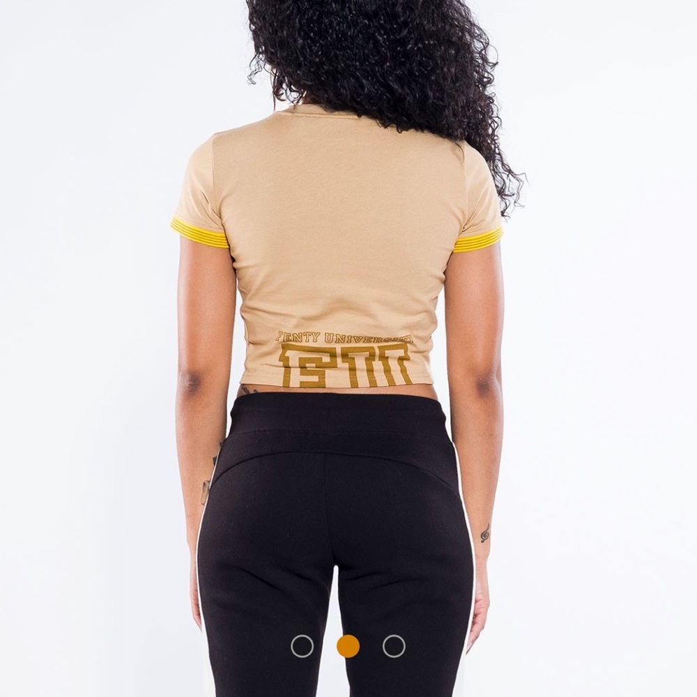 FENTY PUMA BY RIHANNA CROPPED VINTAGE TEE - Picture 2 of 3
